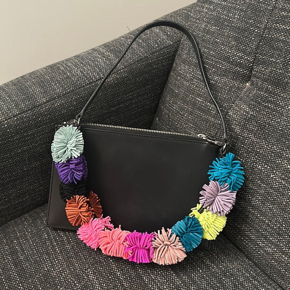 Like New! Genuine leather Loeffler Randall shoulder bag